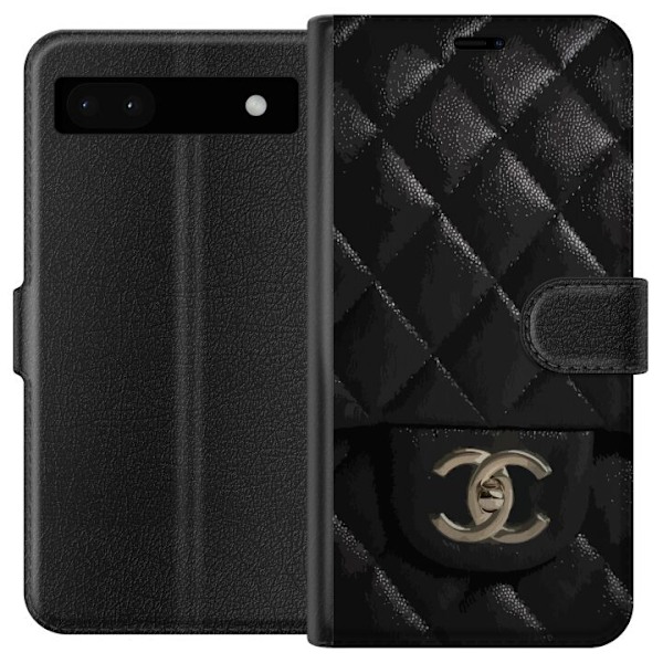 Google Pixel 6a Lompakkokotelo Chanel Musta