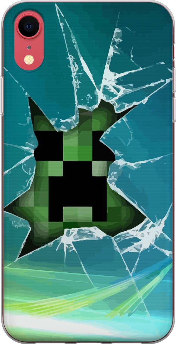 Kompatibelt Mobildeksel til Apple iPhone XR MineCraft