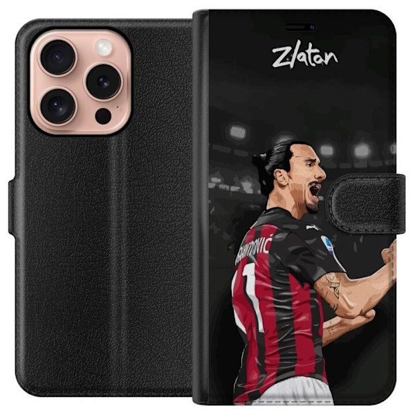 Apple iPhone 16 Pro Lommeboketui Zlatan