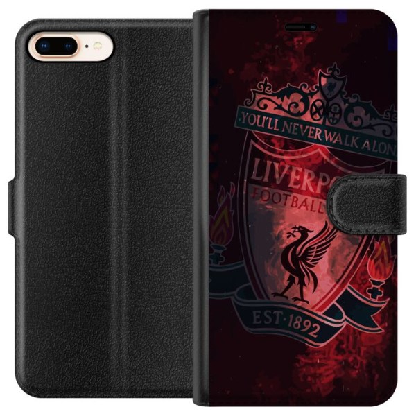 Apple iPhone 8 Plus Lompakkokotelo Liverpool