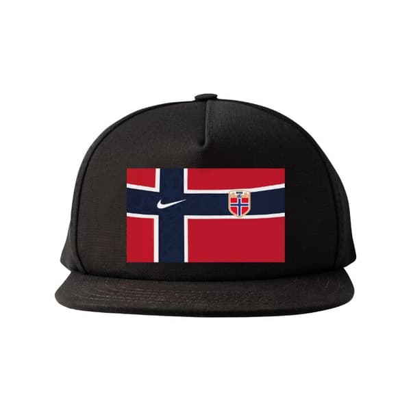Snapback-lippalakki musta one size