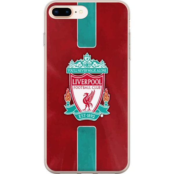 Apple iPhone 7 Plus Läpinäkyvä kuori Liverpool FC - Klassin