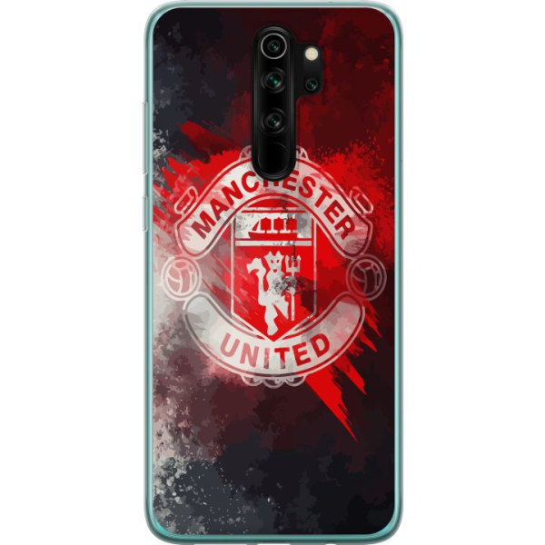Xiaomi Redmi Note 8 Pro  Gennemsigtig cover Manchester United
