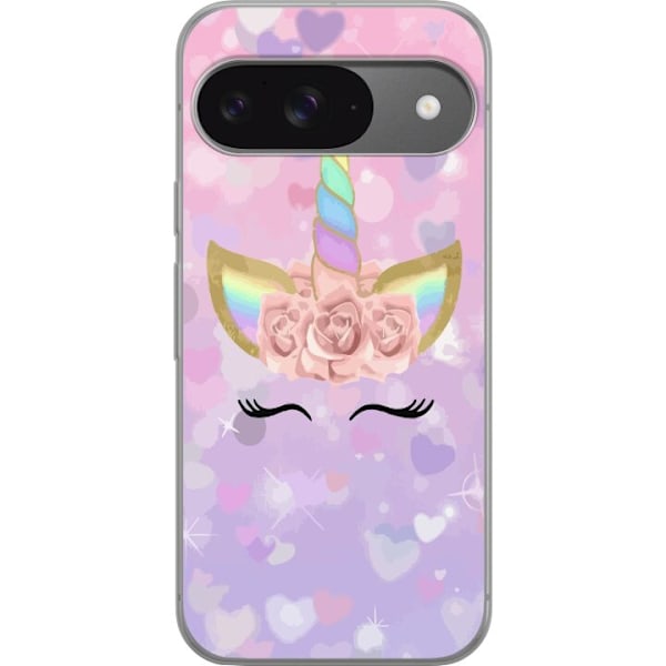 Google Pixel 9 Gennemsigtig cover Unicorn