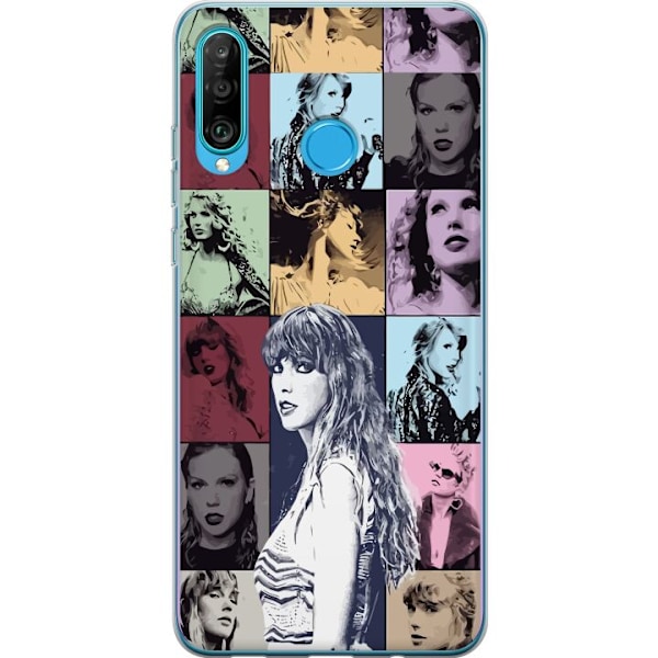 Huawei P30 lite Gjennomsiktig deksel Taylor Swift