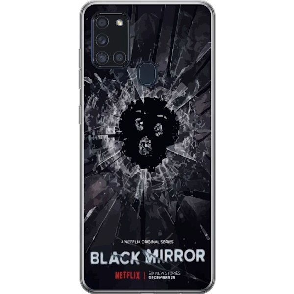 Samsung Galaxy A21s Genomskinligt Skal Black Mirror Sci-Fi Net