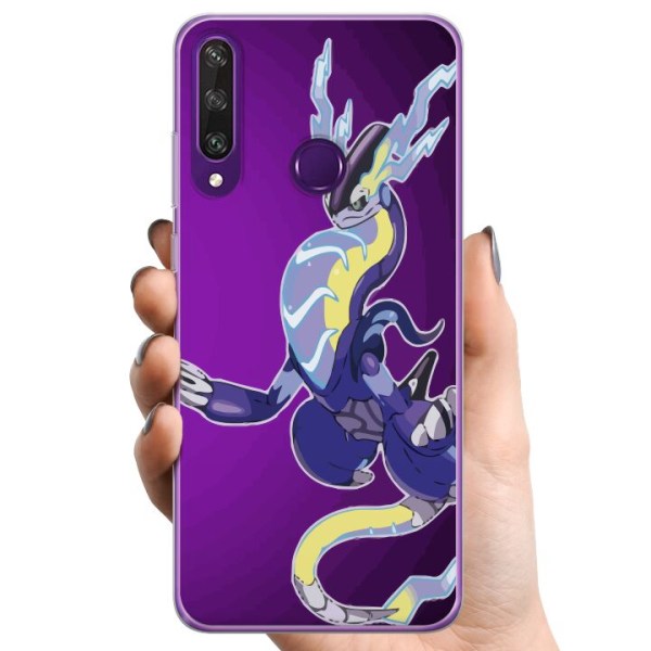 Huawei Y6p TPU Matkapuhelimen kuori Pokémon: Violet