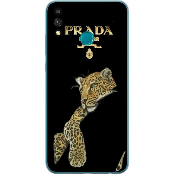 Honor 9X Lite Läpinäkyvä kuori Prada Leopard
