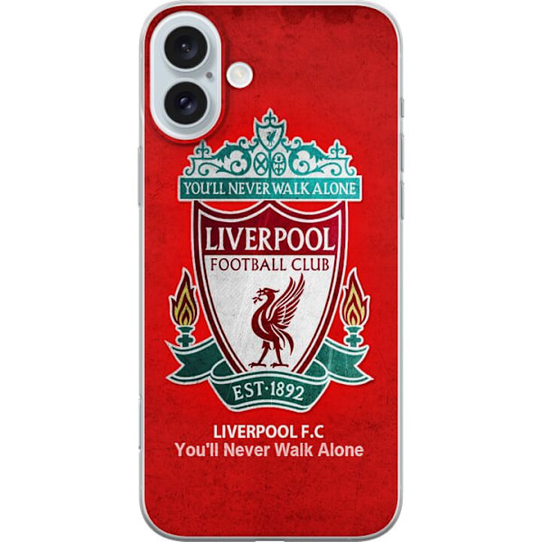 Apple iPhone 16 Plus Gjennomsiktig deksel Liverpool