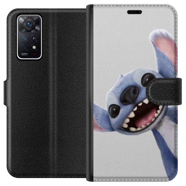Xiaomi Redmi Note 11 Pro 5G Lommeboketui Stitch i Fart - Kawai