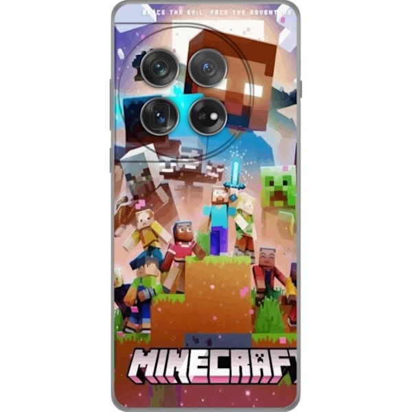 OnePlus 12 Gennemsigtig cover Minecraft