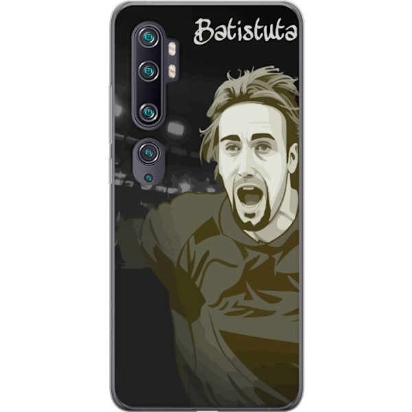 Xiaomi Mi Note 10 Gennemsigtig cover Gabriel Batistuta