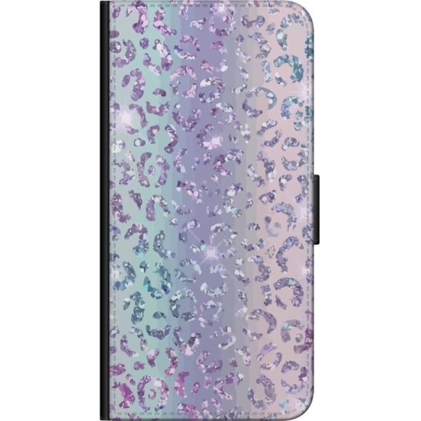 Huawei Y6 (2018) Lommeboketui Glitter Leopard