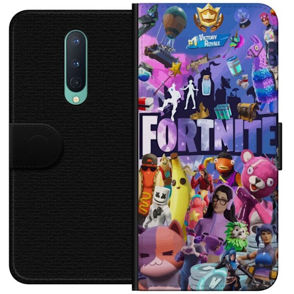 OnePlus 8 Plånboksfodral Fortnite Skins Emotes Battle Royale