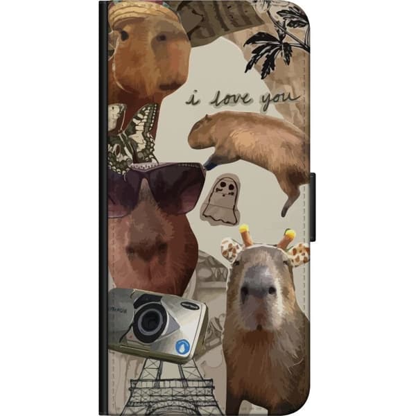 Kompatibelt Plånboksfodral till OnePlus 9 Pro Capybara