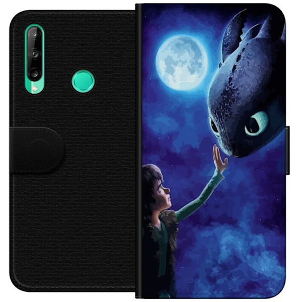 Huawei P40 lite E Tegnebogsetui Dragetræneren