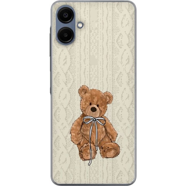 Samsung Galaxy A06 Gjennomsiktig deksel Liten Bamse – klassisk bamse i enkel design