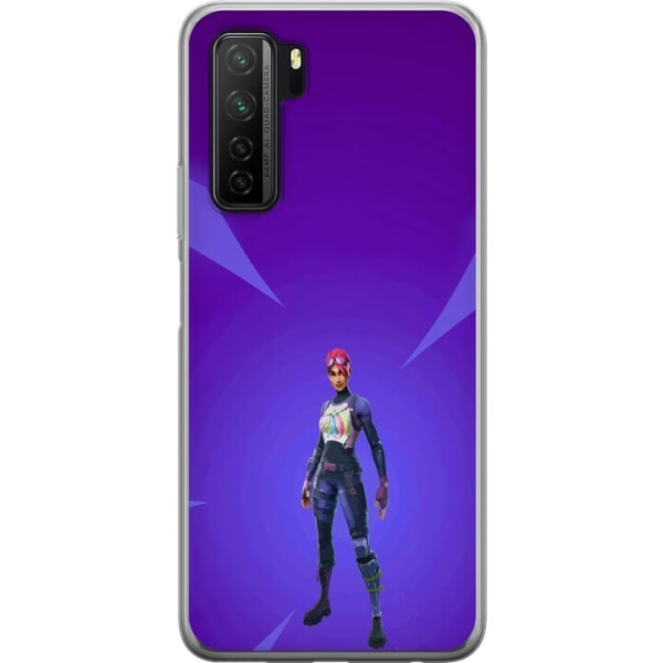 Huawei P40 lite 5G Läpinäkyvä kuori Fortnite - Brite Bomber