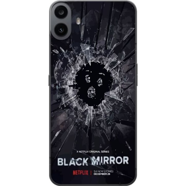Nothing CMF Phone 1 Gennemsigtig cover Black Mirror Sci-Fi Net