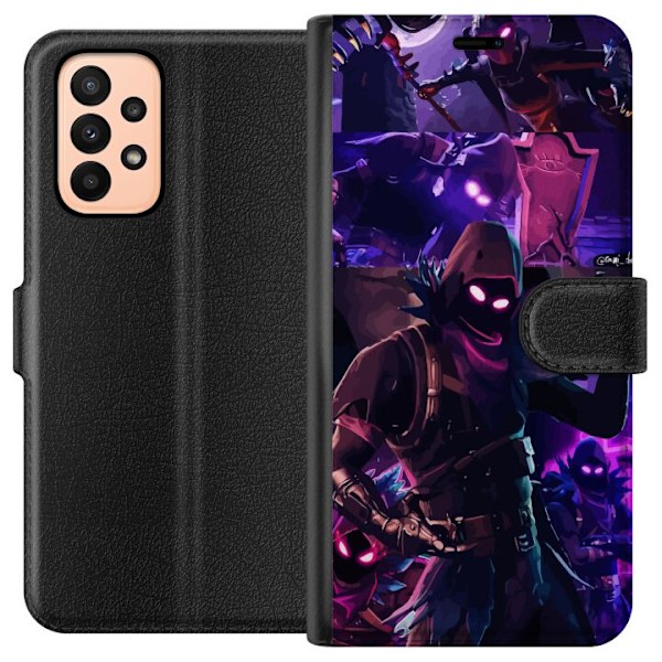 Samsung Galaxy A23 Tegnebogsetui Fortnite - Raven