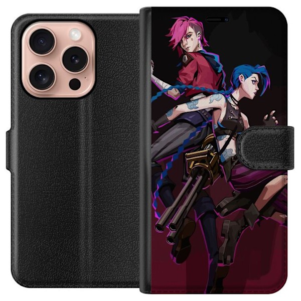 Apple iPhone 16 Pro Tegnebogsetui League of Legends