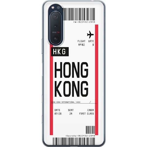 Sony Xperia 5 II Läpinäkyvä kuori Hongkong