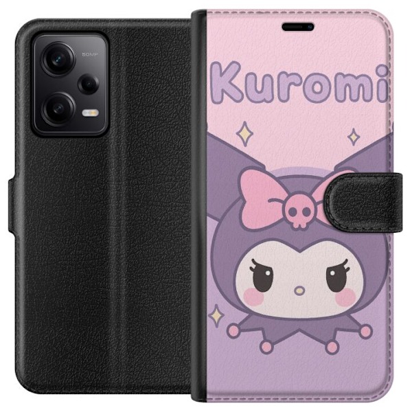 Xiaomi Redmi Note 12 Pro Tegnebogsetui Midnat Blomst