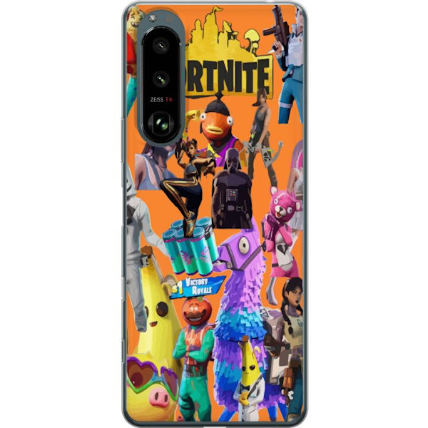 Sony Xperia 5 III Läpinäkyvä kuori Fortnite