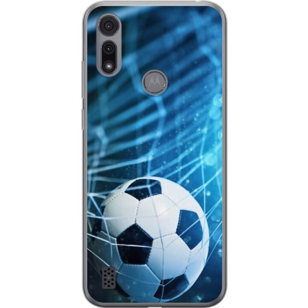 Motorola Moto E6i Genomskinligt Skal Fotboll