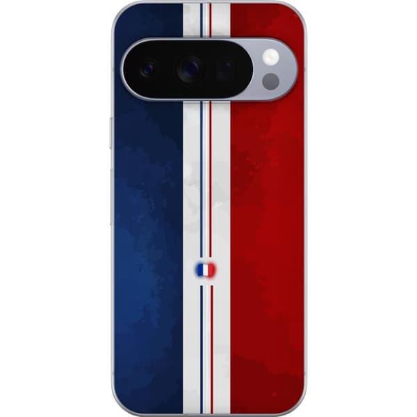 Kompatibelt Mobildeksel til Google Pixel 11 Pro Minimalistisk fransk flagg med rene linjer og flaggsymbol blå