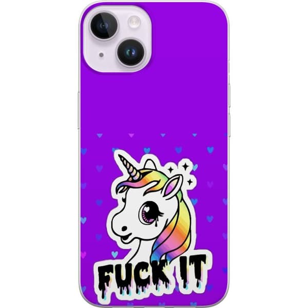 Kompatibelt Mobildeksel til Apple iPhone 14 Einhorn