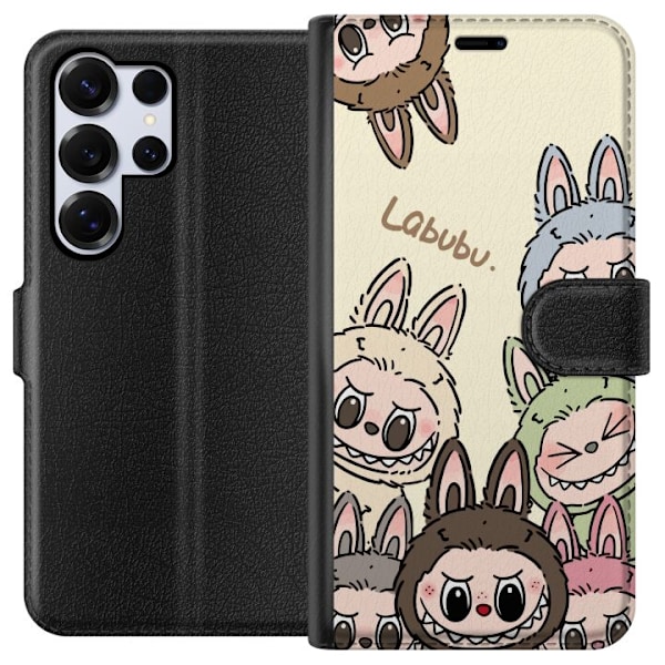 Samsung Galaxy S25 Ultra Plånboksfodral Labubu Pastel Collection