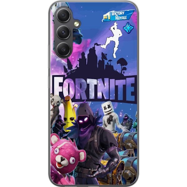 Samsung Galaxy A15 5G Läpinäkyvä kuori Fortnite