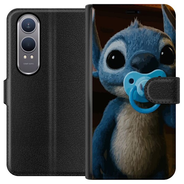 OnePlus Nord CE4 Lite Lompakkokotelo Stitch & Napp - vauvateem