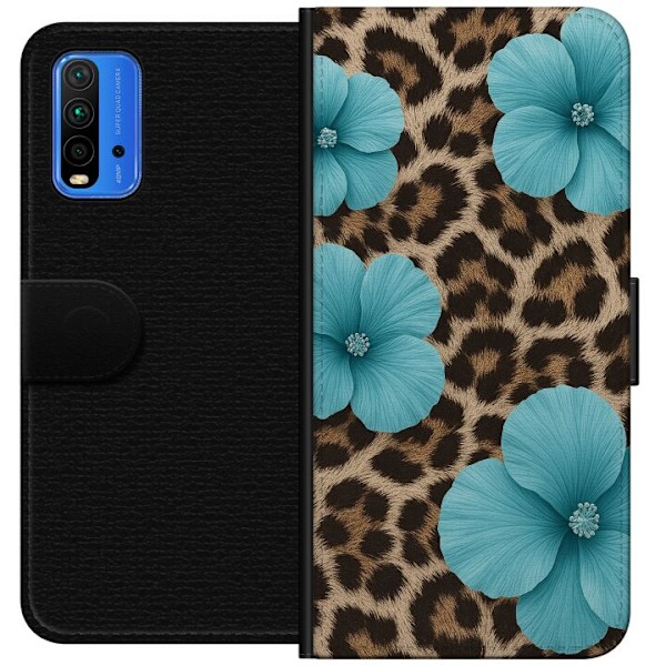 Xiaomi Redmi Note 9 4G Tegnebogsetui Blossom Beast