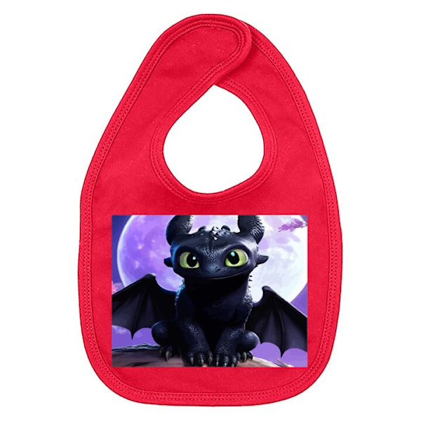 Bebis Haklapp Draktränaren How to Train Your Dragon Röd one size