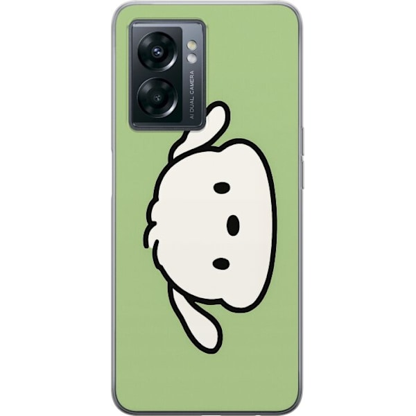OnePlus Nord N300 Gennemsigtig cover Snoopy Flip