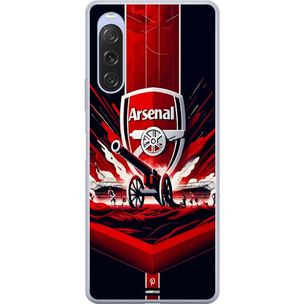 Sony Xperia 10 V Genomskinligt Skal Arsenal