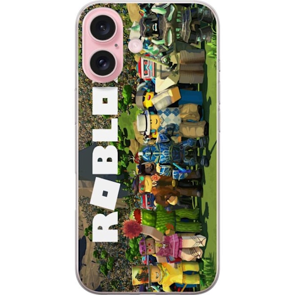 Apple iPhone 16 Gjennomsiktig deksel Roblox