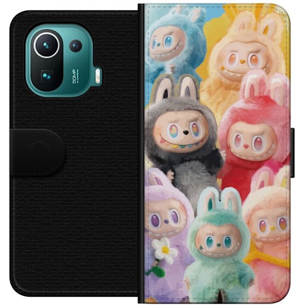Xiaomi Mi 11 Pro Plånboksfodral Labubu Sketch Style – Handr