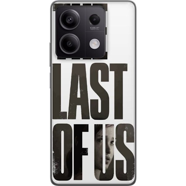 Xiaomi Redmi Note 13 Pro Genomskinligt Skal The Last of Us Ellie Joel Apokalyps Clickers TV-serie Fanart Dystopi Spelmotiv