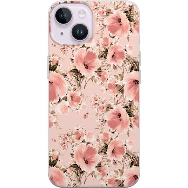 Kompatibelt Mobildeksel til Apple iPhone 14 Blomster