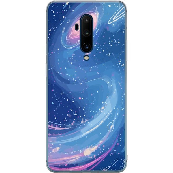 OnePlus 7T Pro Läpinäkyvä kuori Galaksi