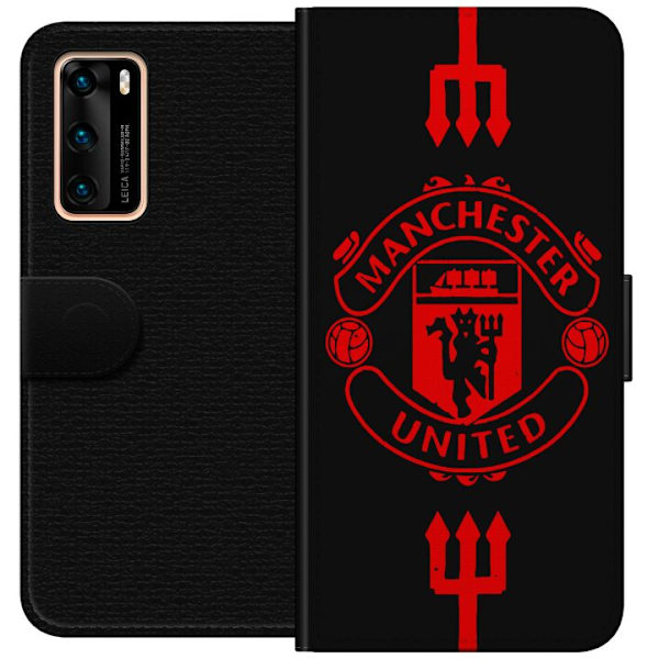 Huawei P40 Plånboksfodral ManchesterUnited