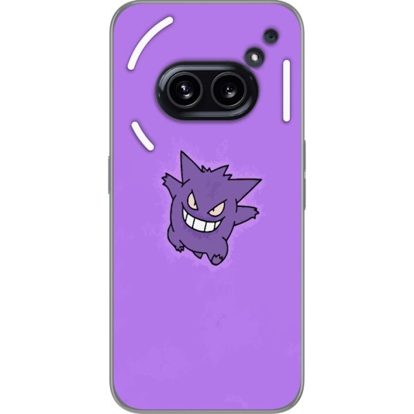 Nothing Phone (2a) Gennemsigtig cover Gengar