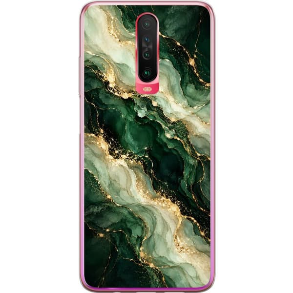 Kompatibelt Mobildeksel til Xiaomi Redmi K30 Skogsagat grønn