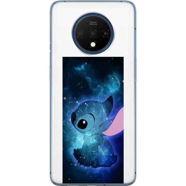 Kompatibelt Mobildeksel til OnePlus 7T Galaxyinspirert Stitch med stjernehimmel og romtema blå