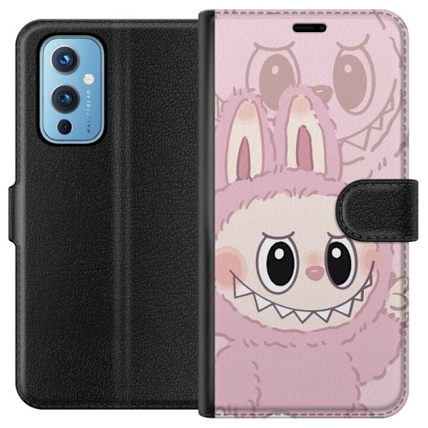 OnePlus 9 Tegnebogsetui Labubu Floral Freak
