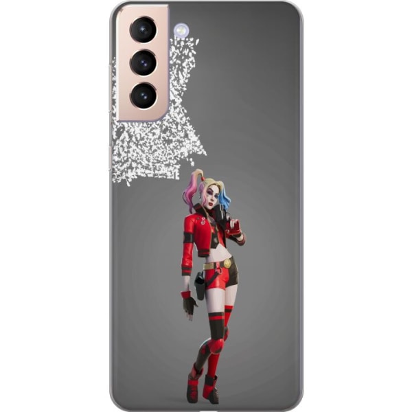 Samsung Galaxy S21 Gennemsigtig cover Harley Quinn