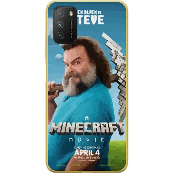 Xiaomi Poco M3  Genomskinligt Skal A Minecraft Movie